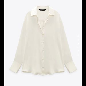 ZARA Satin shirt